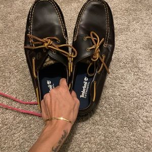 Mens size 15 dockside style Timberland shoes - worn one time